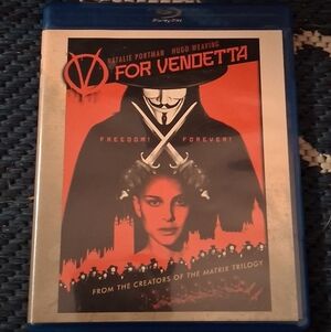 V FOR VENDETTA on BLU-RAY